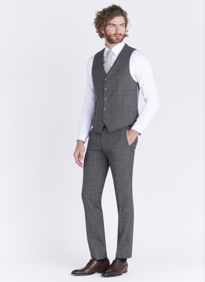 Gilet Slim fit Emmanuelle Khanh _ 23 - Gris foncé