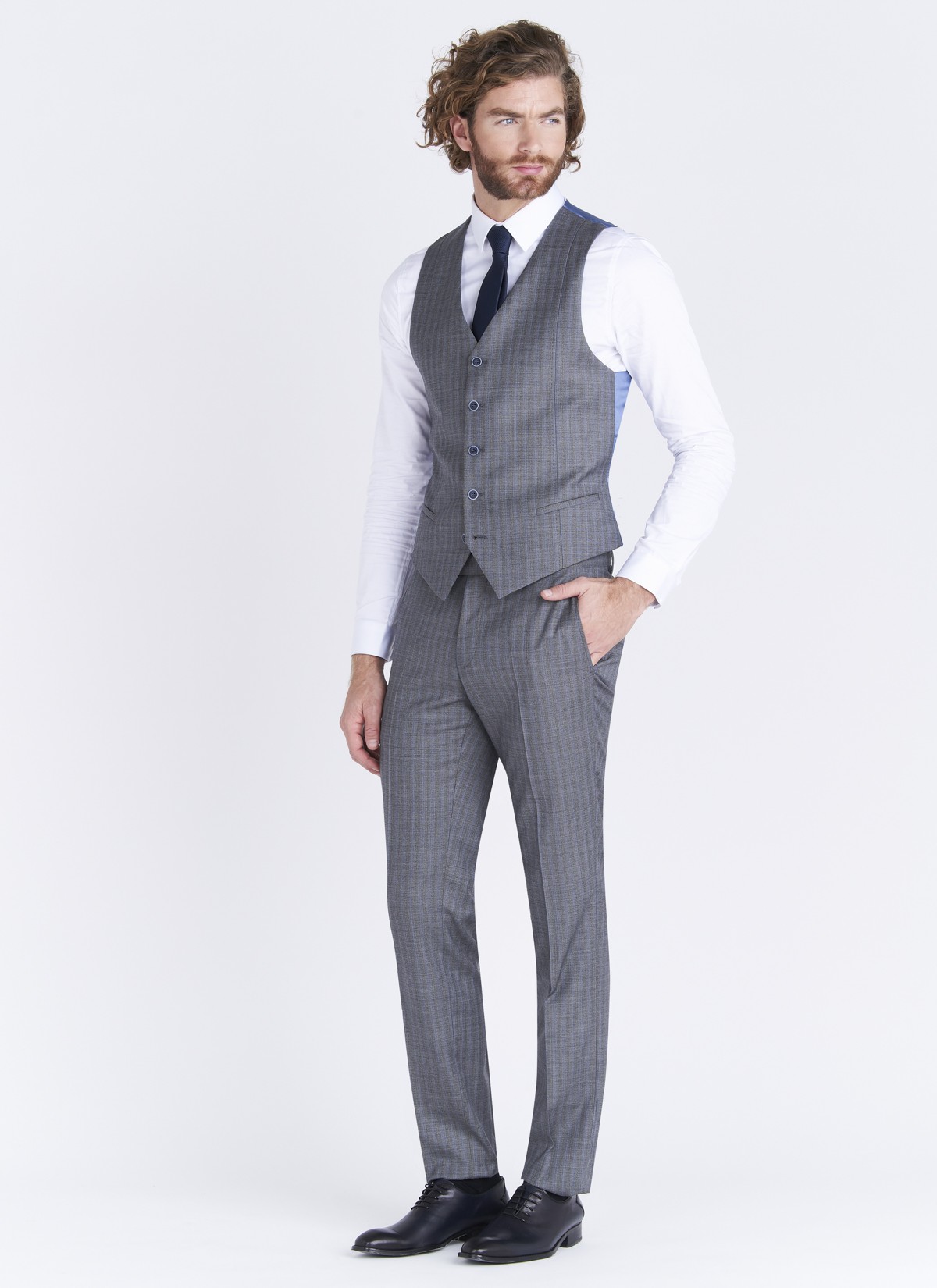 Lanificio F.LLI Cerruti DAL 1881 slim fit waistcoat