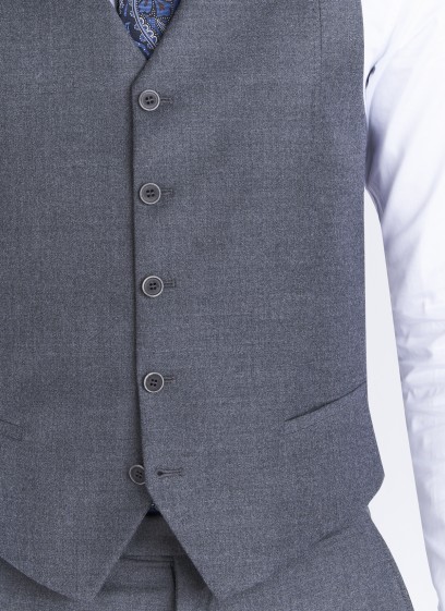 Gilet Slim fit en Flanelle Emmanuelle Khanh