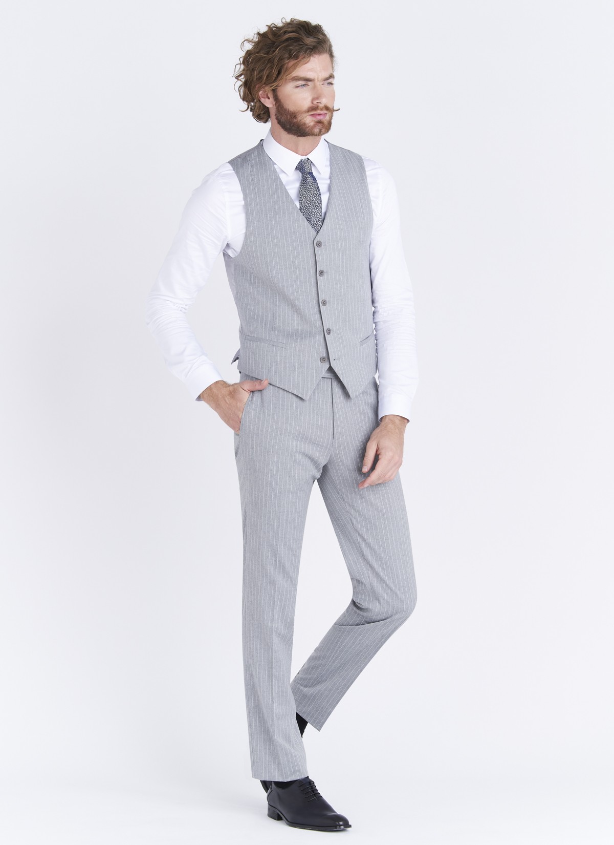 Gilet Slim fit en Flanelle Emmanuelle Khanh