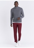 Pantalon slim fit Emmanuelle Khanh _ 53 - Rouge carmin