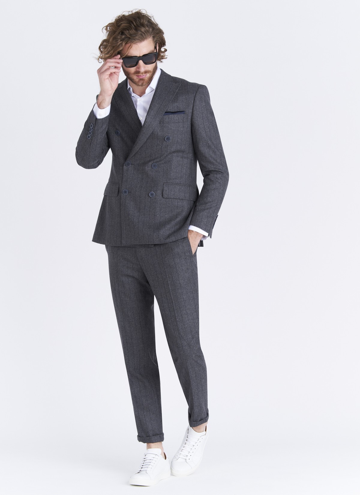 Pantalon slim fit Lanificio F.LLI Cerruti DAL 1881