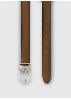 Ceinture en cuir Stanbridge _ 32 - Tabac