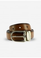 Ceinture en cuir Stanbridge _ 32 - Tabac