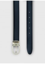 Ceinture en cuir Stanbridge _ 88 - Bleu marine