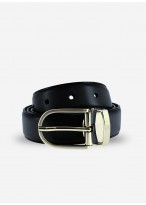 Ceinture en cuir Stanbridge _ 88 - Bleu marine