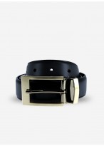 Ceinture en cuir Stanbridge 88 - Bleu marine