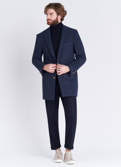 Manteau col cranté Emmanuelle Khanh