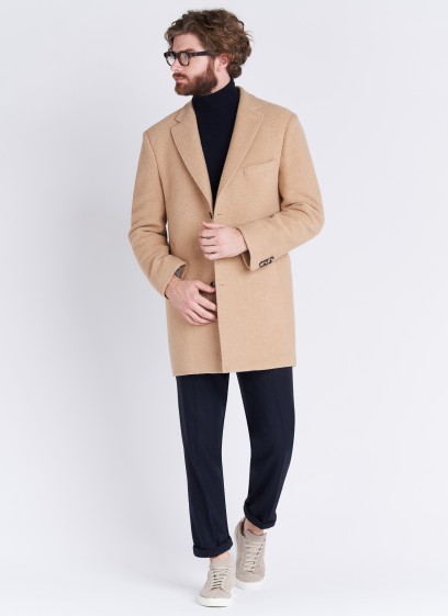 Manteau col cranté Emmanuelle Khanh