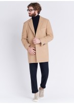 Manteau col cranté Emmanuelle Khanh _ 31 - Beige clair