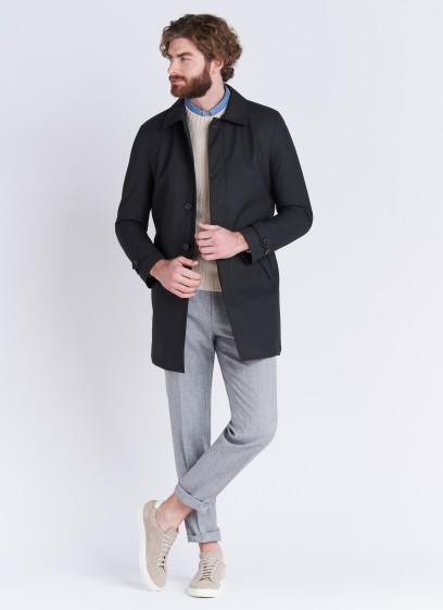 Imperméable Emmanuelle Khanh 23 - Gris foncé