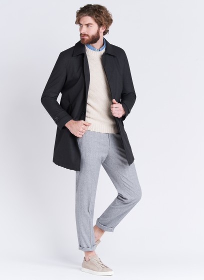 Imperméable Emmanuelle Khanh 23 - Gris foncé