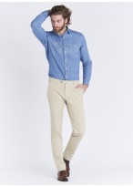 Pantalon chino Emmanuelle Khanh - 31 Beige clair