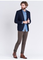 Pantalon chino Emmanuelle Khanh - 35 Marron