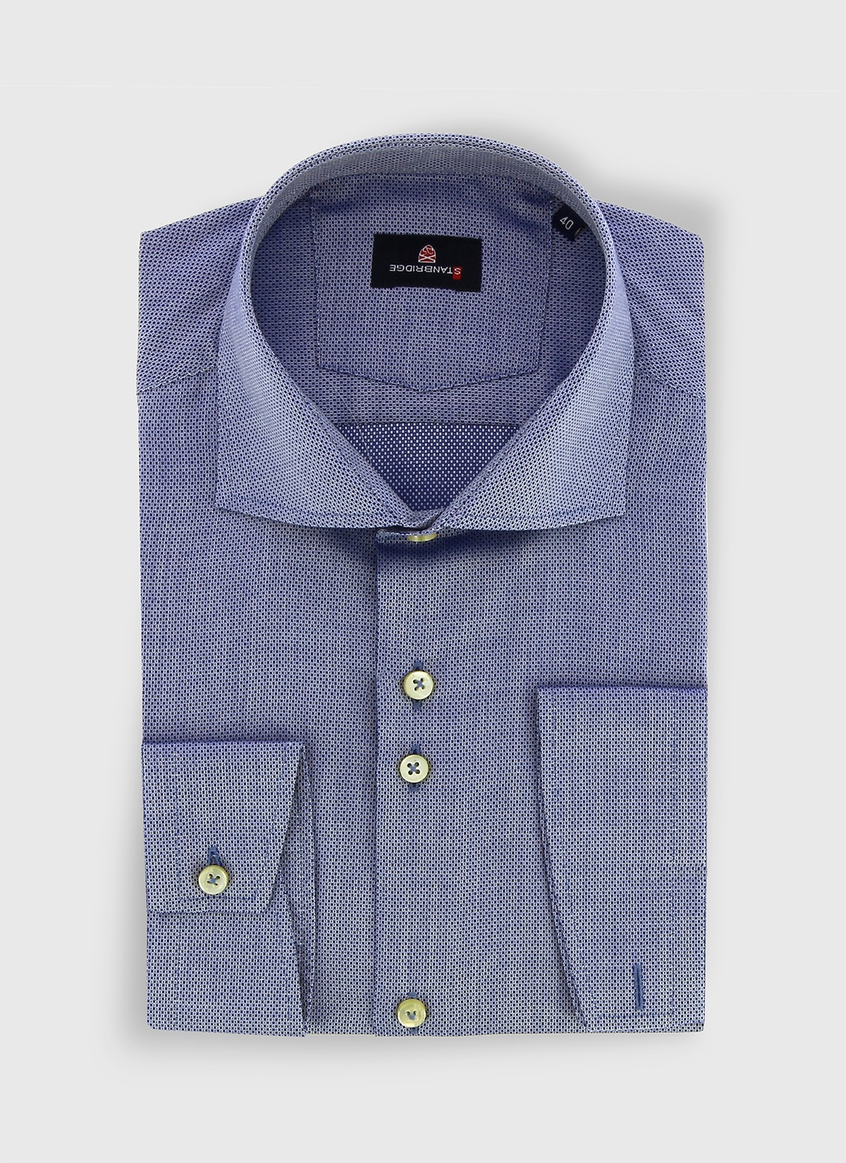 Chemise slim col italien STANBRIDGE