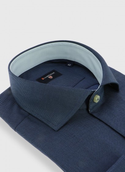 Chemise slim col italien STANBRIDGE