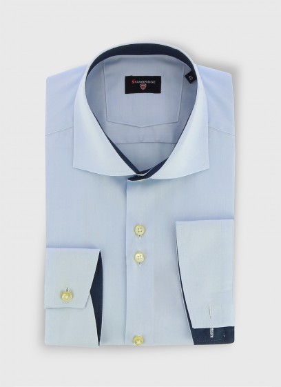 Chemise slim col italien STANBRIDGE