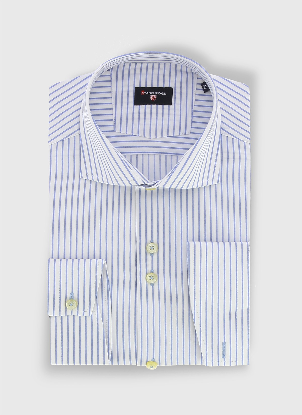 Chemise slim col italien STANBRIDGE