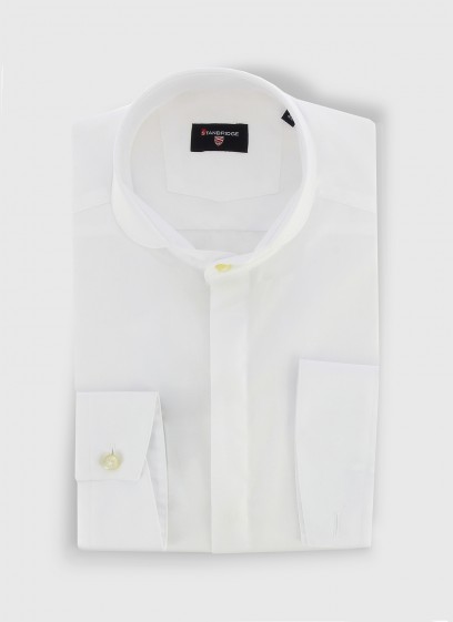 Chemise slim col rond STANBRIDGE