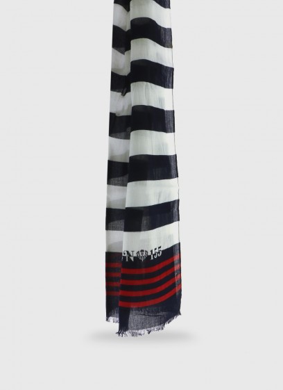 Foulard à rayures STANBRIDGE
