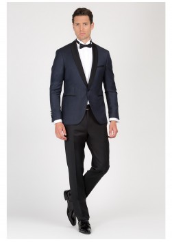 Slim fit jacket tuxedo Emmanuelle Khanh