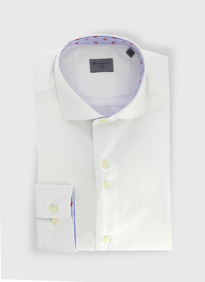 Chemise slim col italien Stanbridge