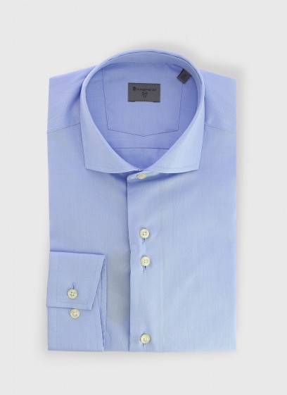 Chemise slim col italien Stanbridge
