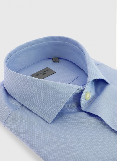 Chemise slim col italien Stanbridge
