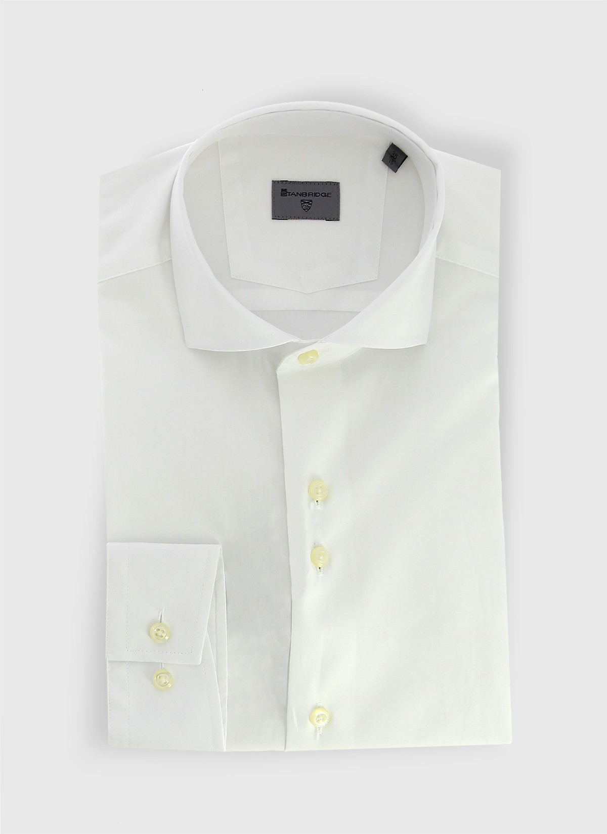 Chemise slim col italien Stanbridge