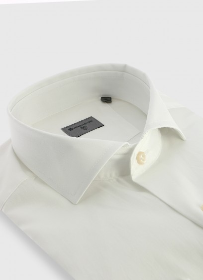 Chemise slim col italien Stanbridge